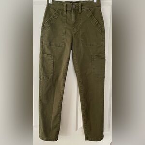 Banana Republic High-Rise Slim Waimea Olive Green Pants Sz. 27/4
